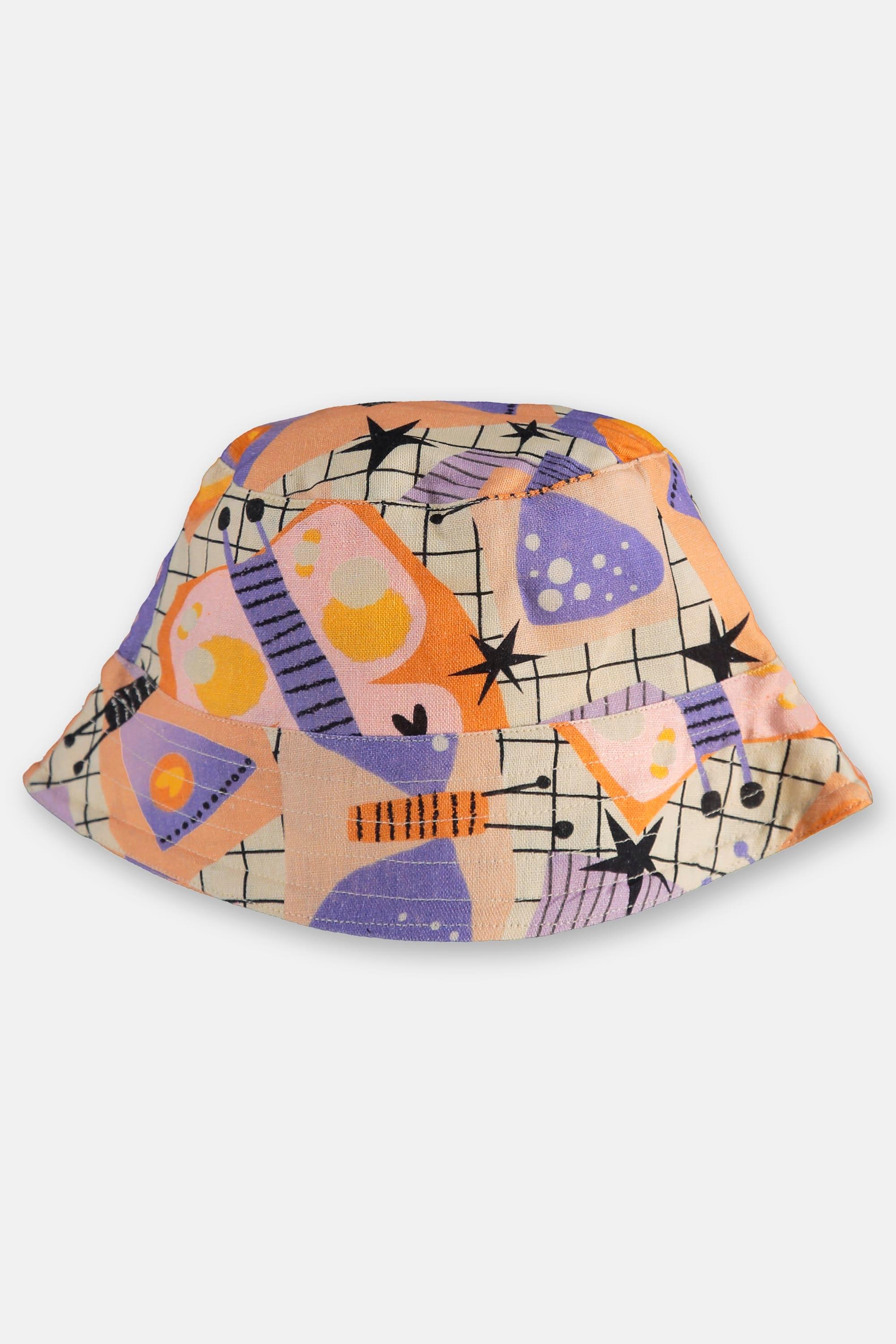 Chapéu Borboleta Infantil Unissex em Viscolinho (Off White) Três e Já - Imagem 2