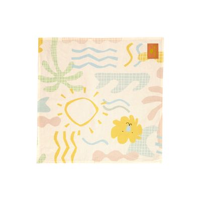 Bandana Unissex Beiramar em Viscolinho (Off White) Três e Já