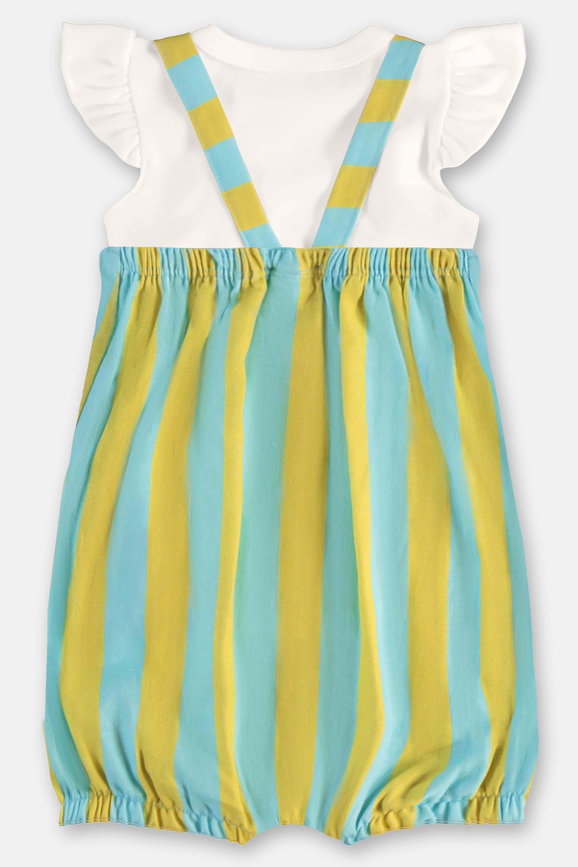 Conjunto Folia para Bebê Menina (Off White) Três e Já - Imagem 3