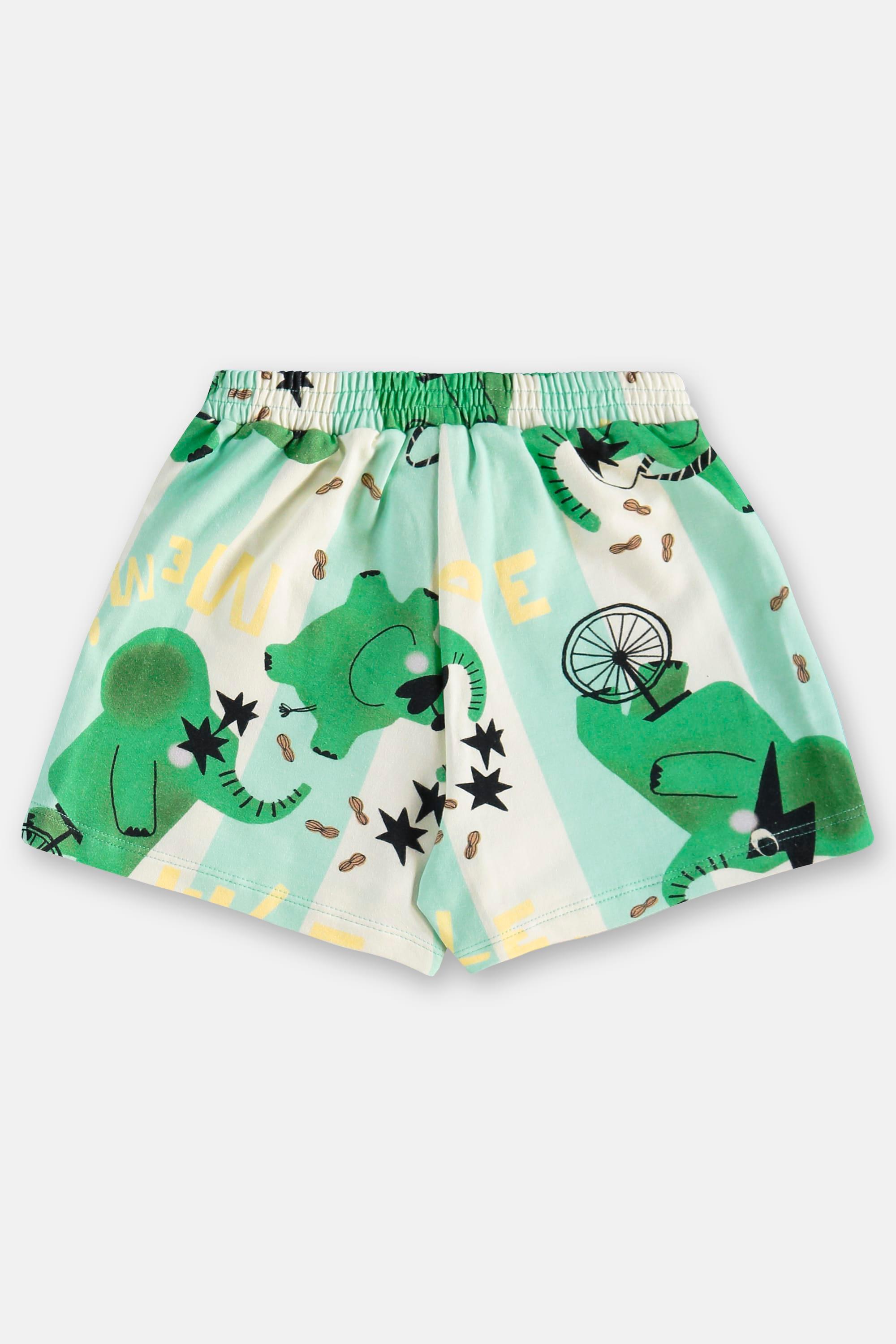 Conjunto Memórias Infantil com Blusa e Short (Off White) Três e Já - Imagem 15