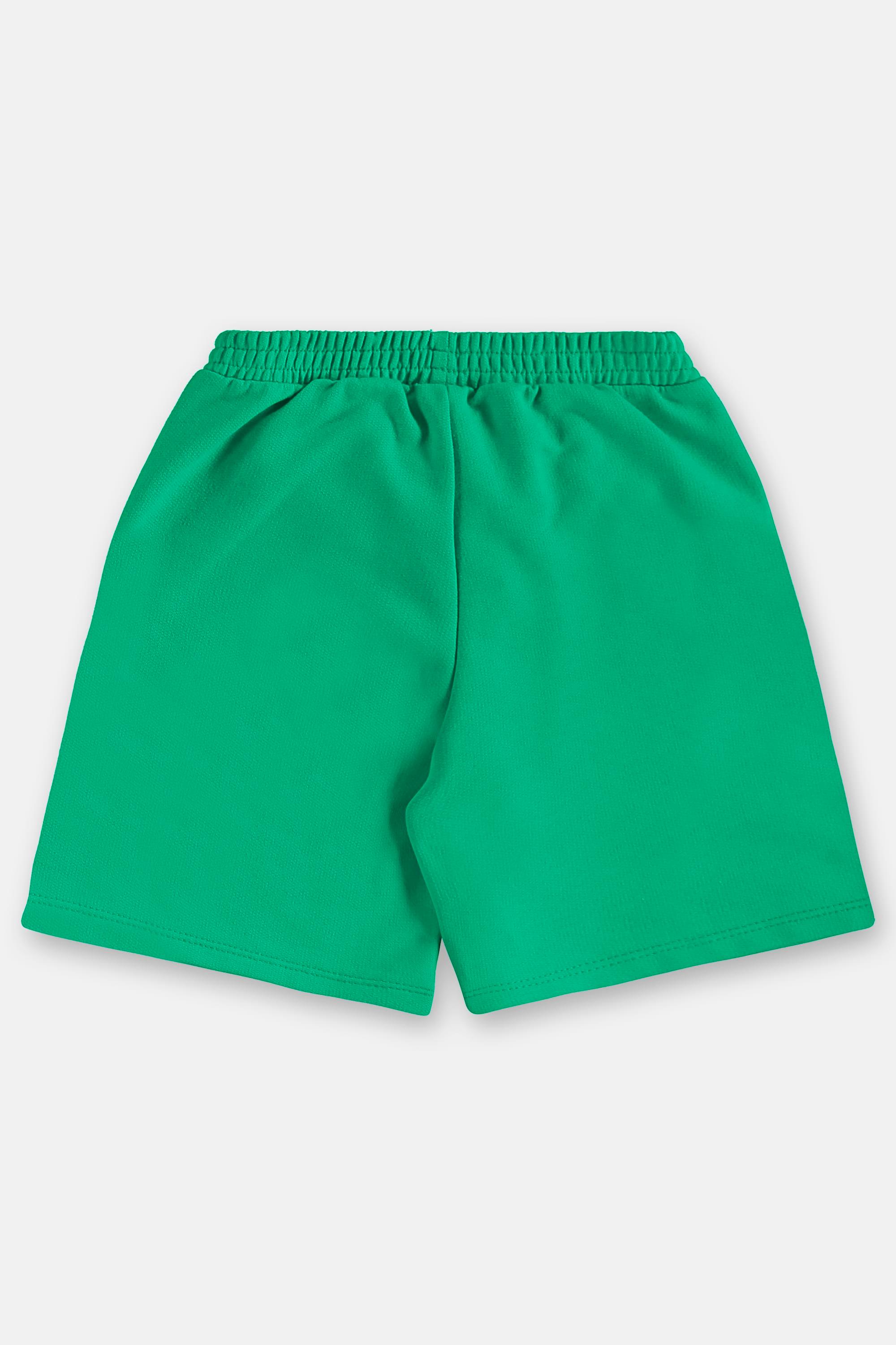 Conjunto Memórias Infantil com Camiseta e Bermuda (Verde) Três e Já - Imagem 48