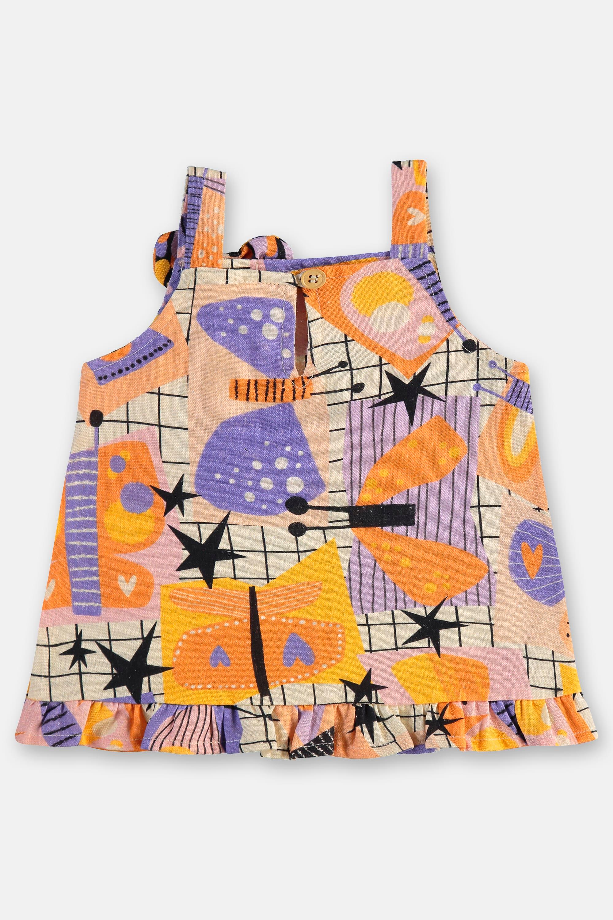 Conjunto Borboleta para Bebê com Bata e Calcinha (Off White) Três e Já - Imagem 31