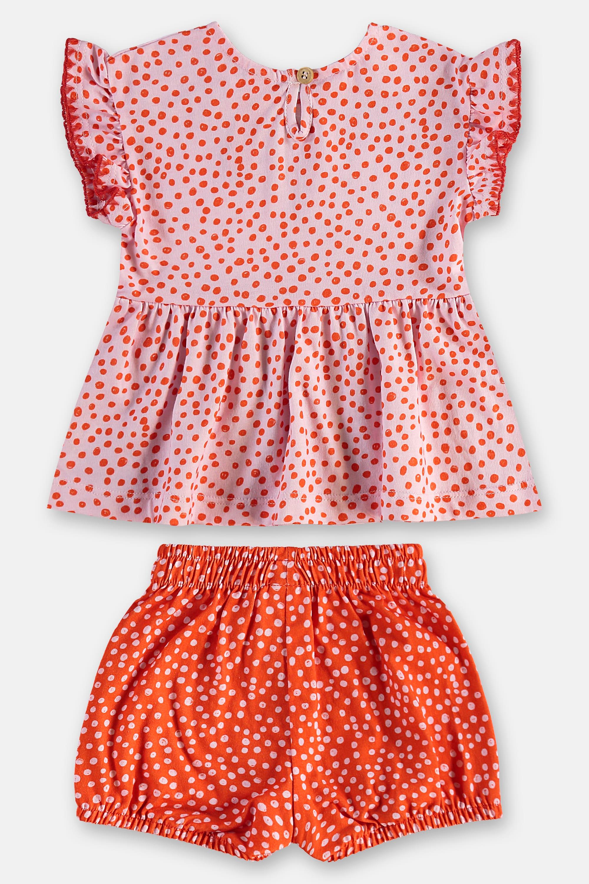 Conjunto Charme para Bebê Menina (Rosa Claro) Três e Já - Imagem 19
