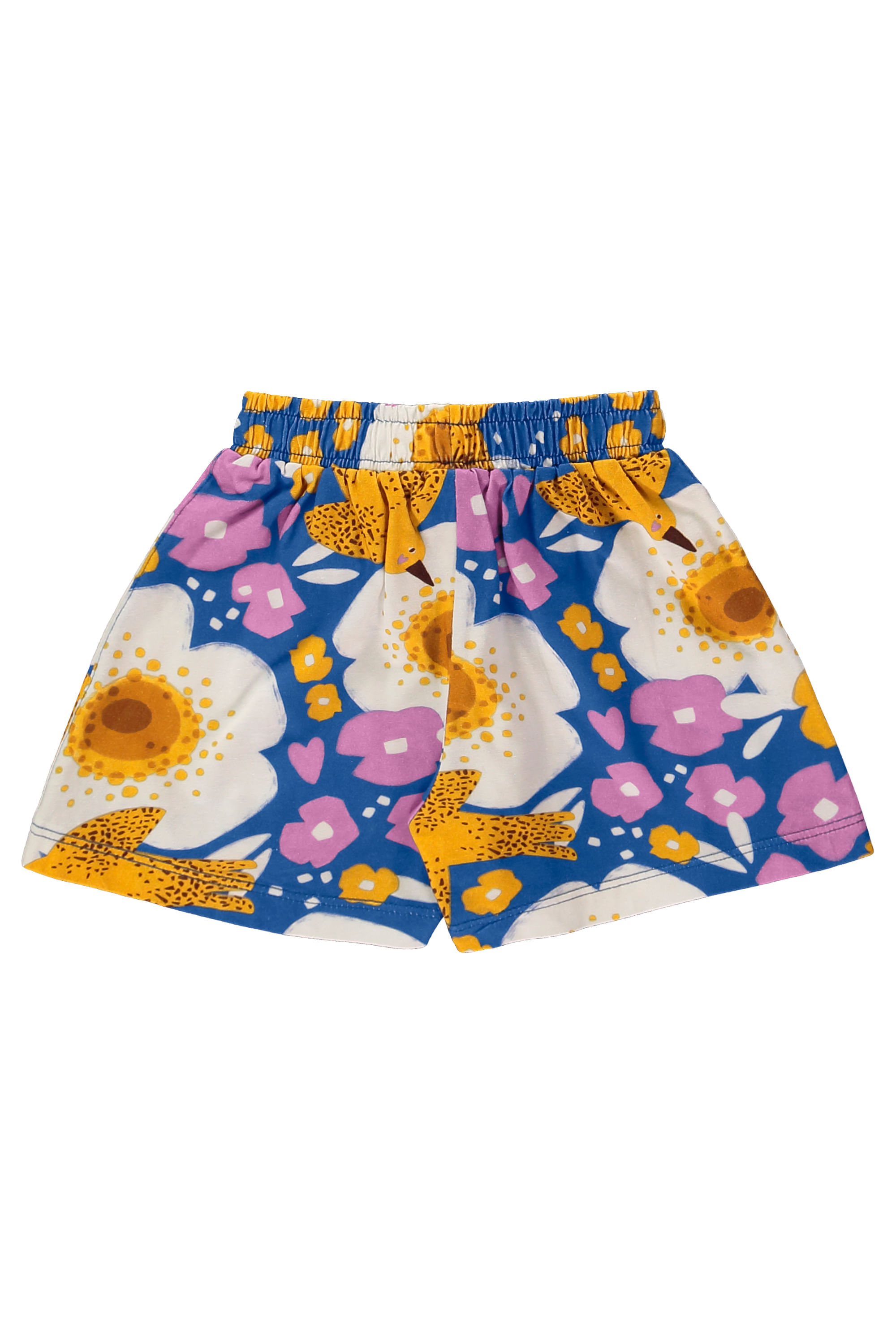Conjunto Bem Me Quer Infantil com Blusa e Short (Azul) Três e Já - Imagem 8