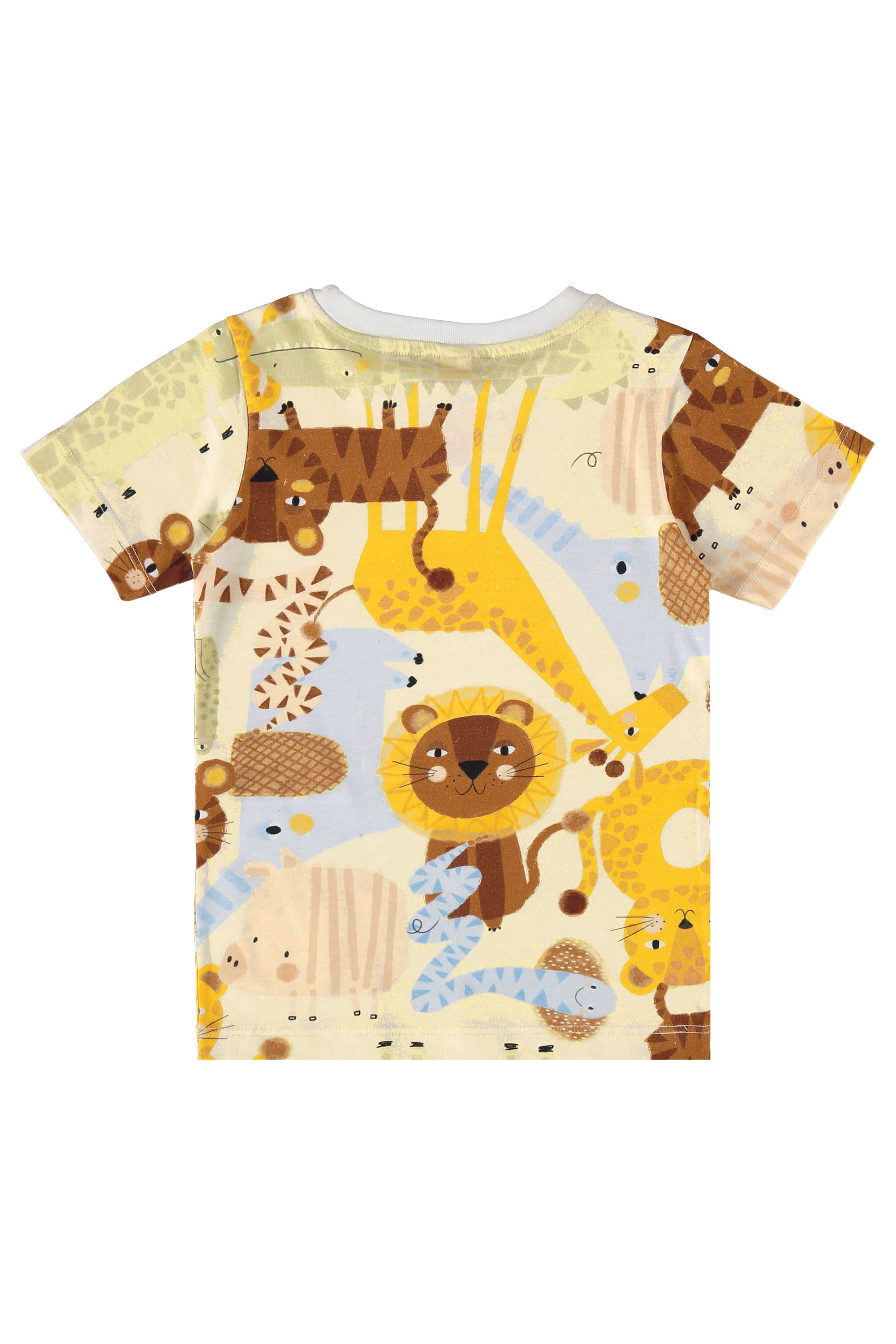 Conjunto Safári Infantil Masculino com Camiseta e Bermuda (Off White) Três e Já - Imagem 34