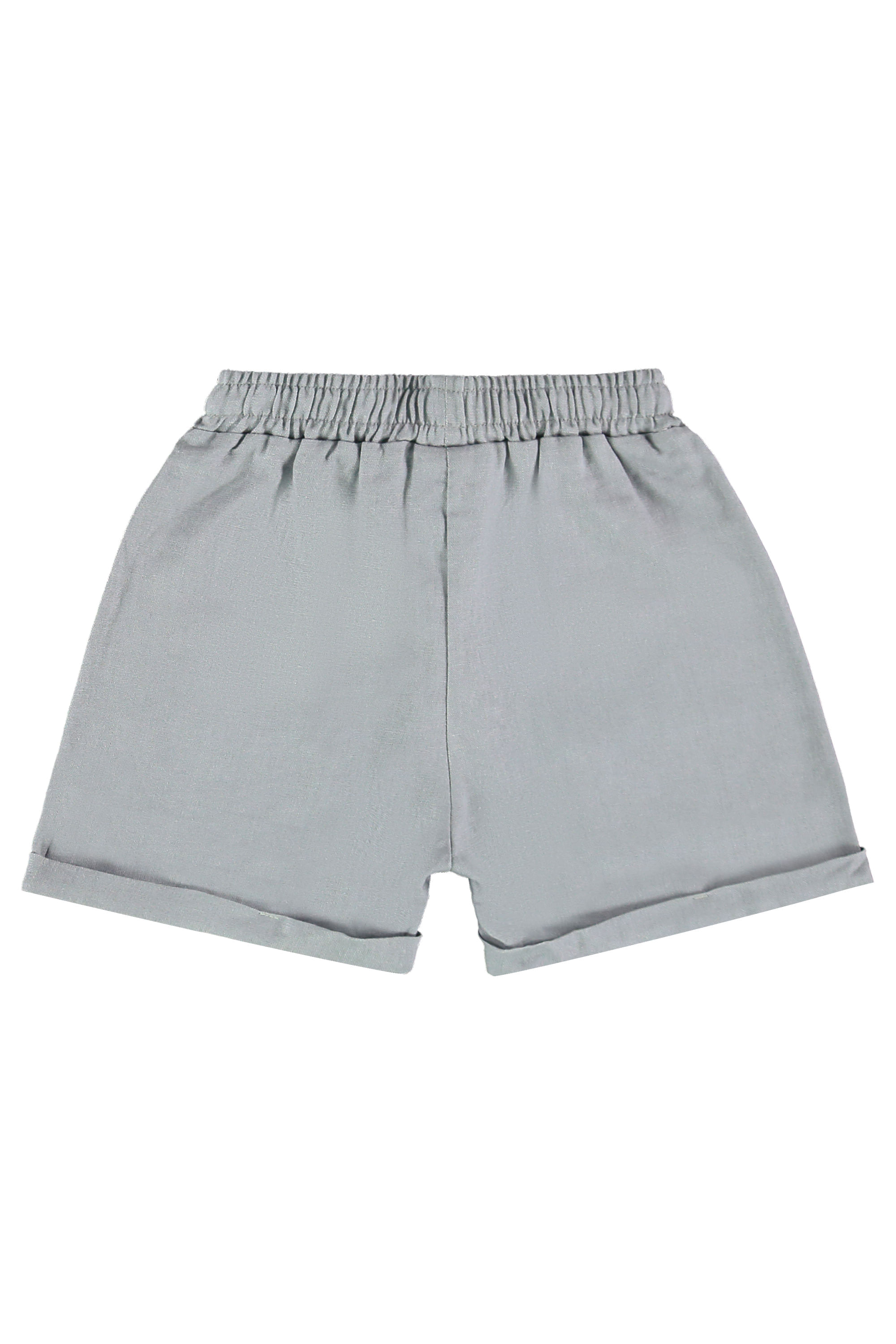 Conjunto oMar Infantil Masculino com Camisa e Short (Cinza) Três e Já - Imagem 35