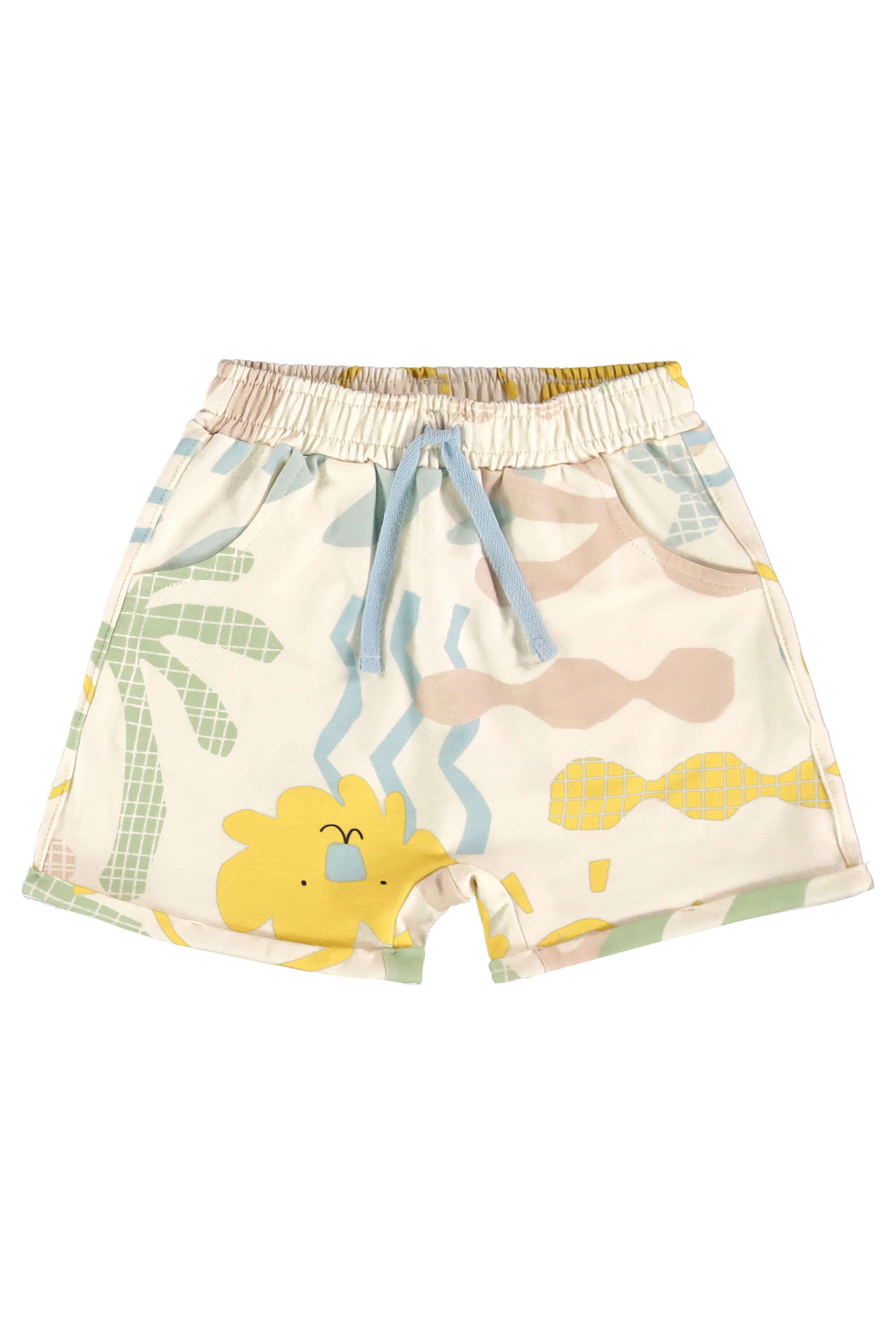 Conjunto Beiramar Infantil com Camiseta e Short (Off White) Três e Já - Imagem 11