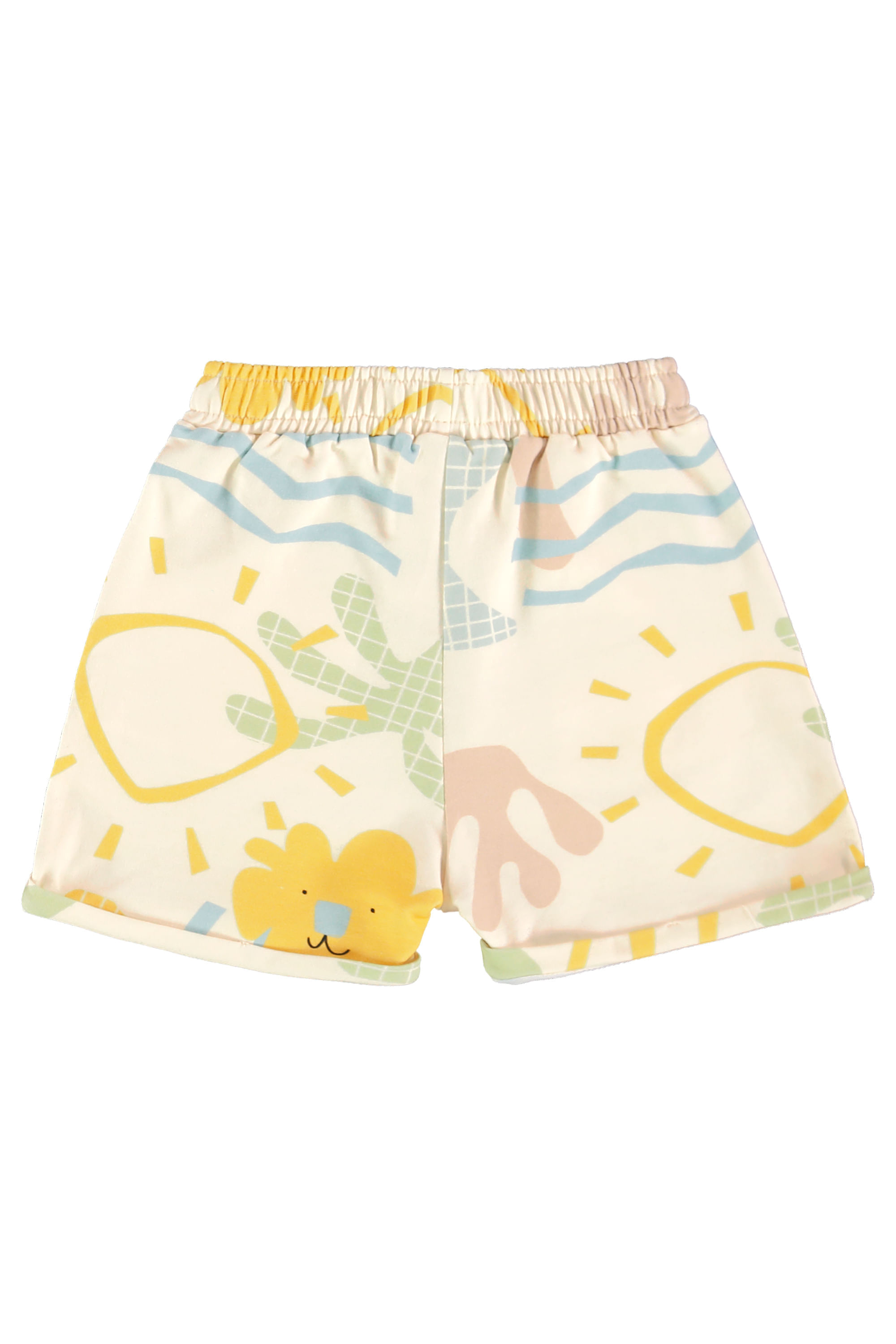 Conjunto Beiramar Infantil com Camiseta e Short (Off White) Três e Já - Imagem 21