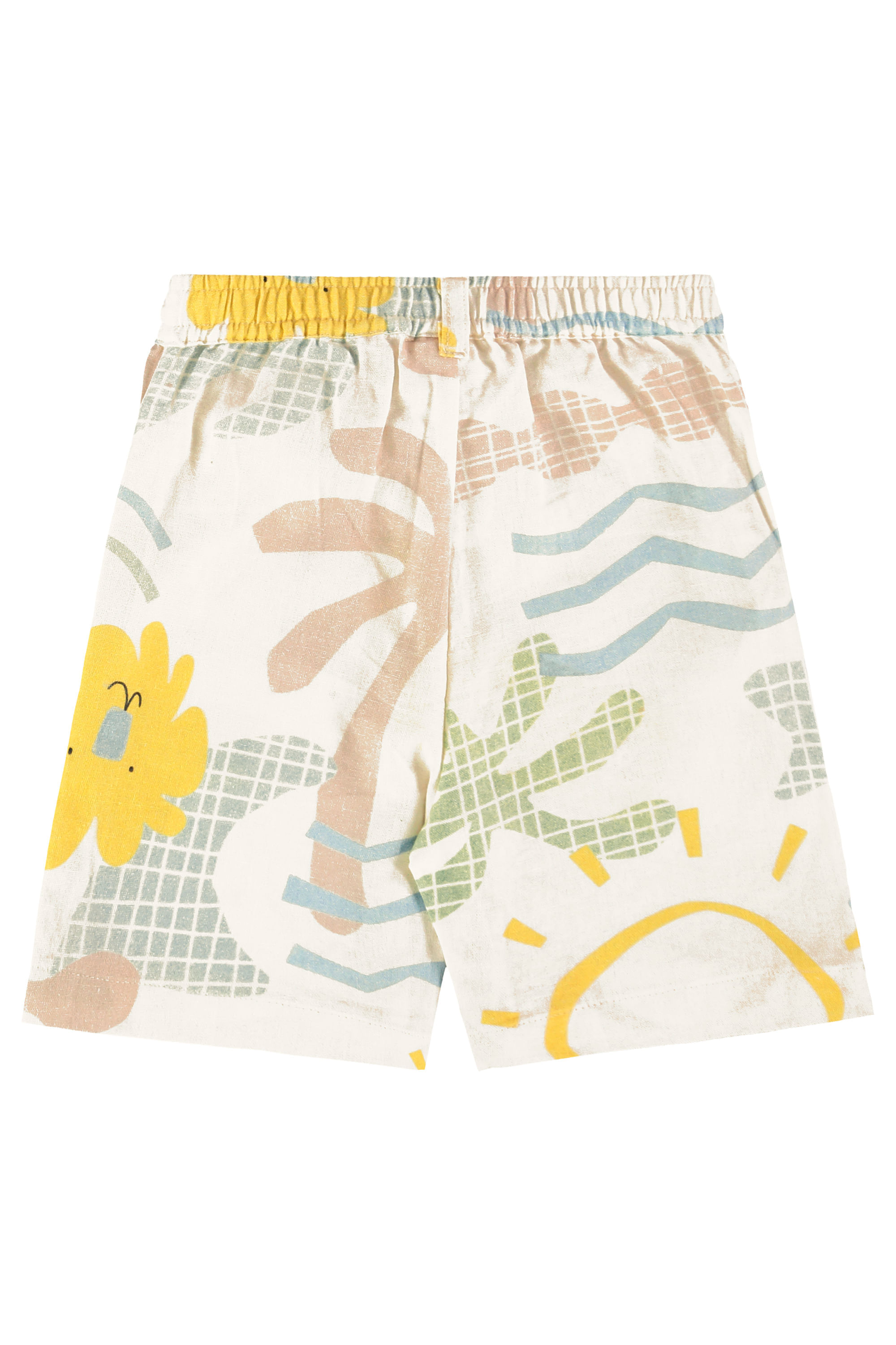 Conjunto Infantil Menino Beiramar com Camisa e Bermuda (Off White) Três e Já - Imagem 23