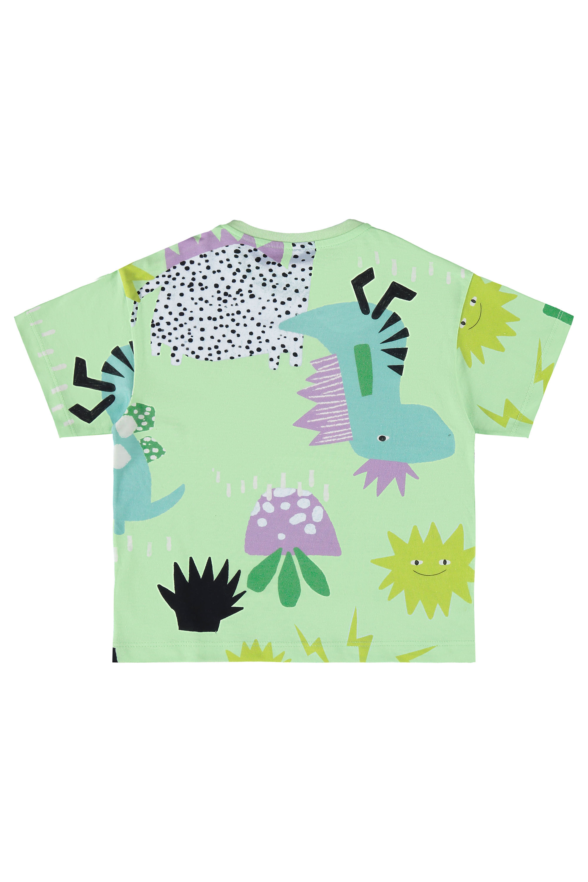 Conjunto Infantil Masculino Dino com Camiseta e Short (Verde) Três e Já - Imagem 34