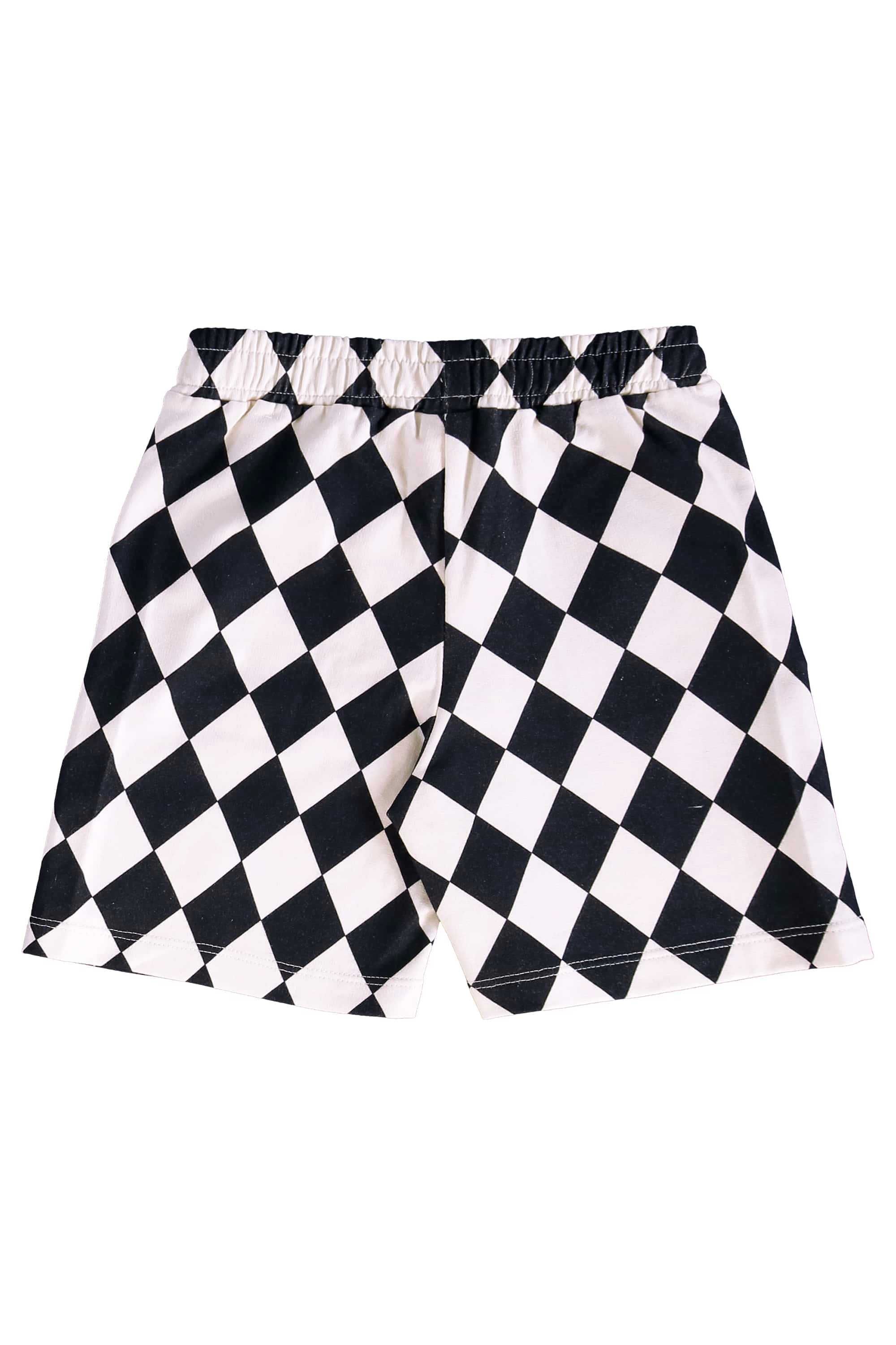 Conjunto Infantil Masculino com Blusão e Bermuda de Monstrinho (Verde) Três e Já - Imagem 16