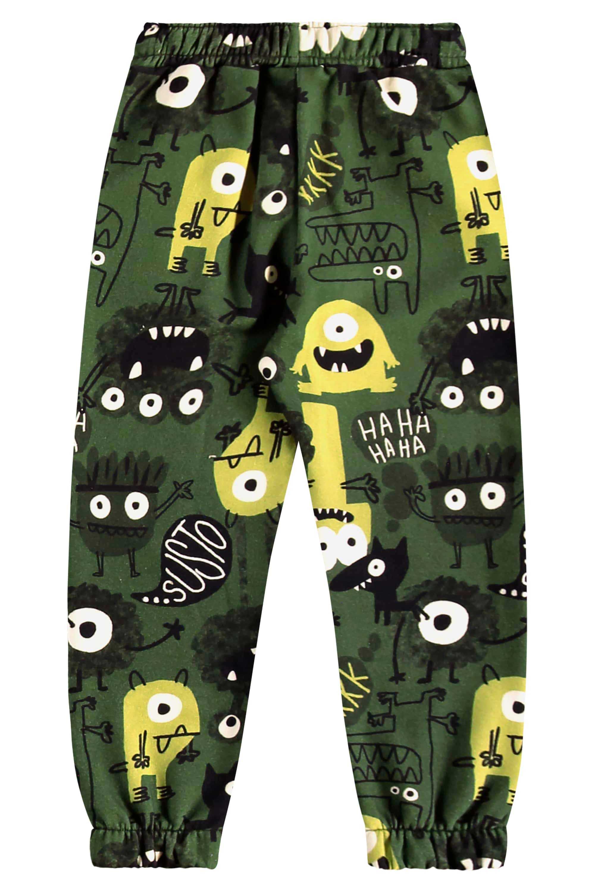 Conjunto Monstrinho Infantil Masculino 3 Peças (Verde) Três e Já - Imagem 45