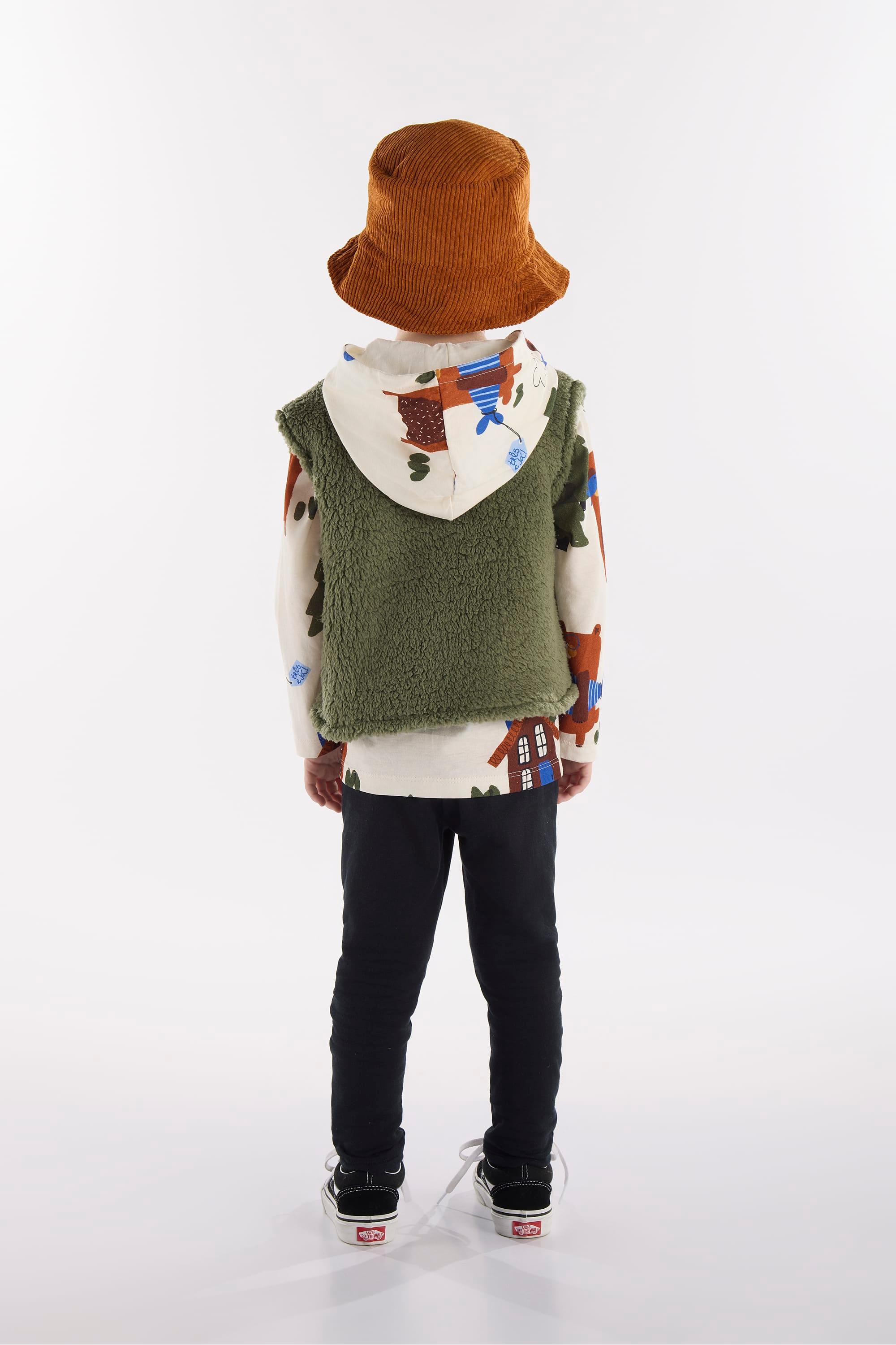 Conjunto Urso Amigo Infantil Masculino 3 Peças (Off White) Três e Já - Imagem 13