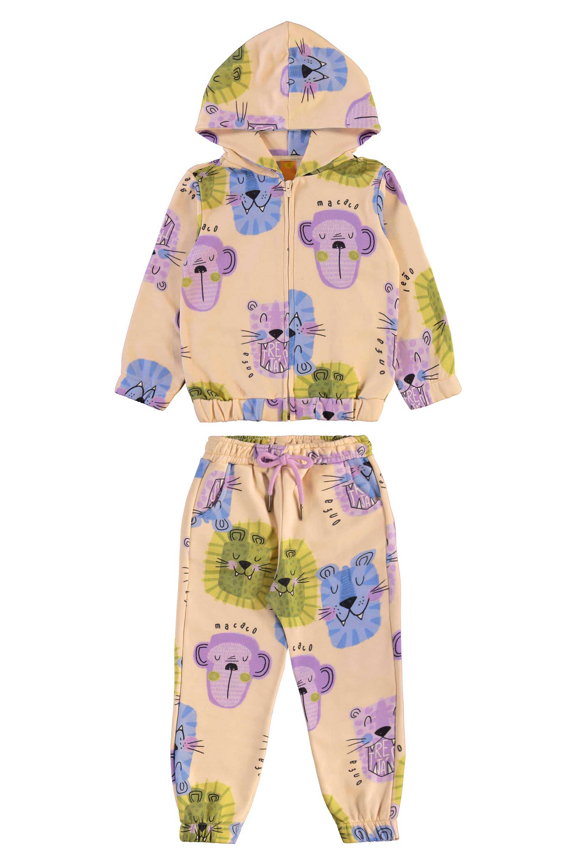 Conjunto Selva Infantil Masculino (Bege) Três e Já - Imagem 18