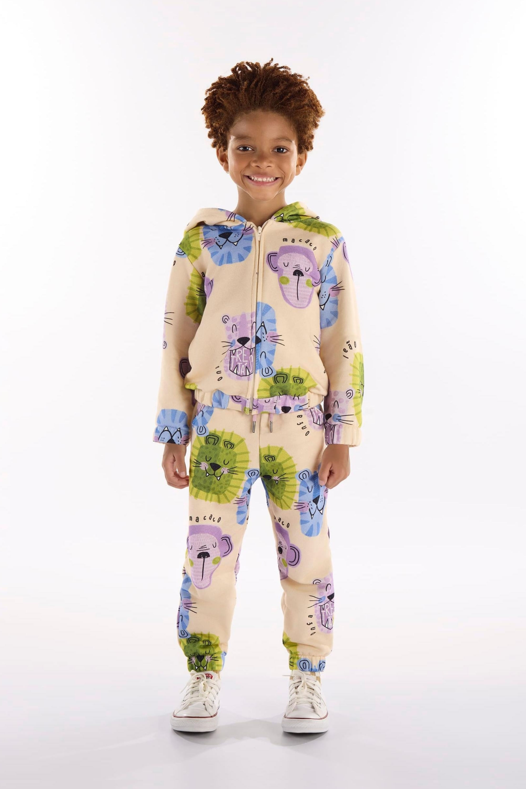 Conjunto Selva Infantil Masculino (Bege) Três e Já - Imagem 41