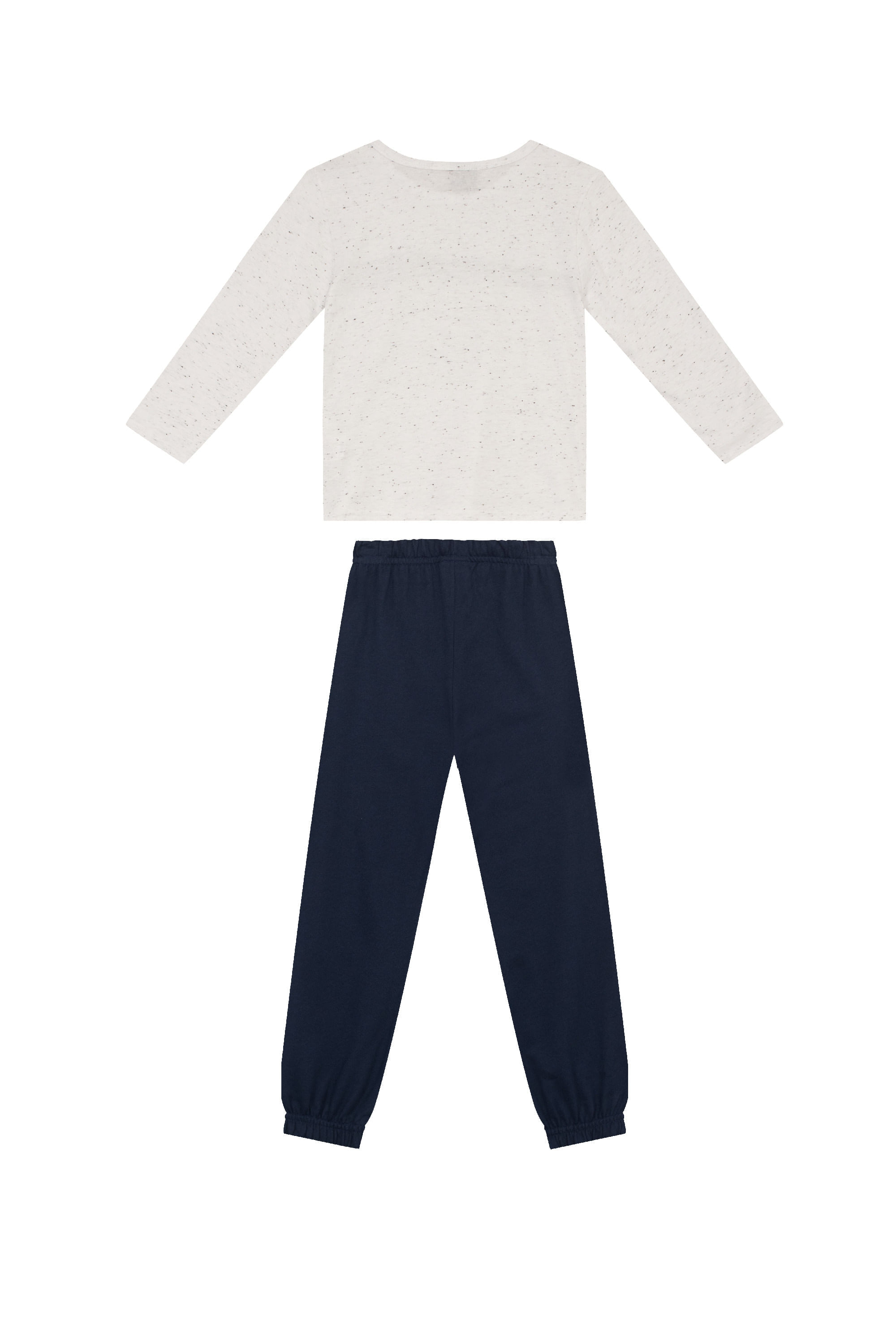 Conjunto Blusa e Calça Infantil Masculino (Branco) Guloseima - Imagem 6