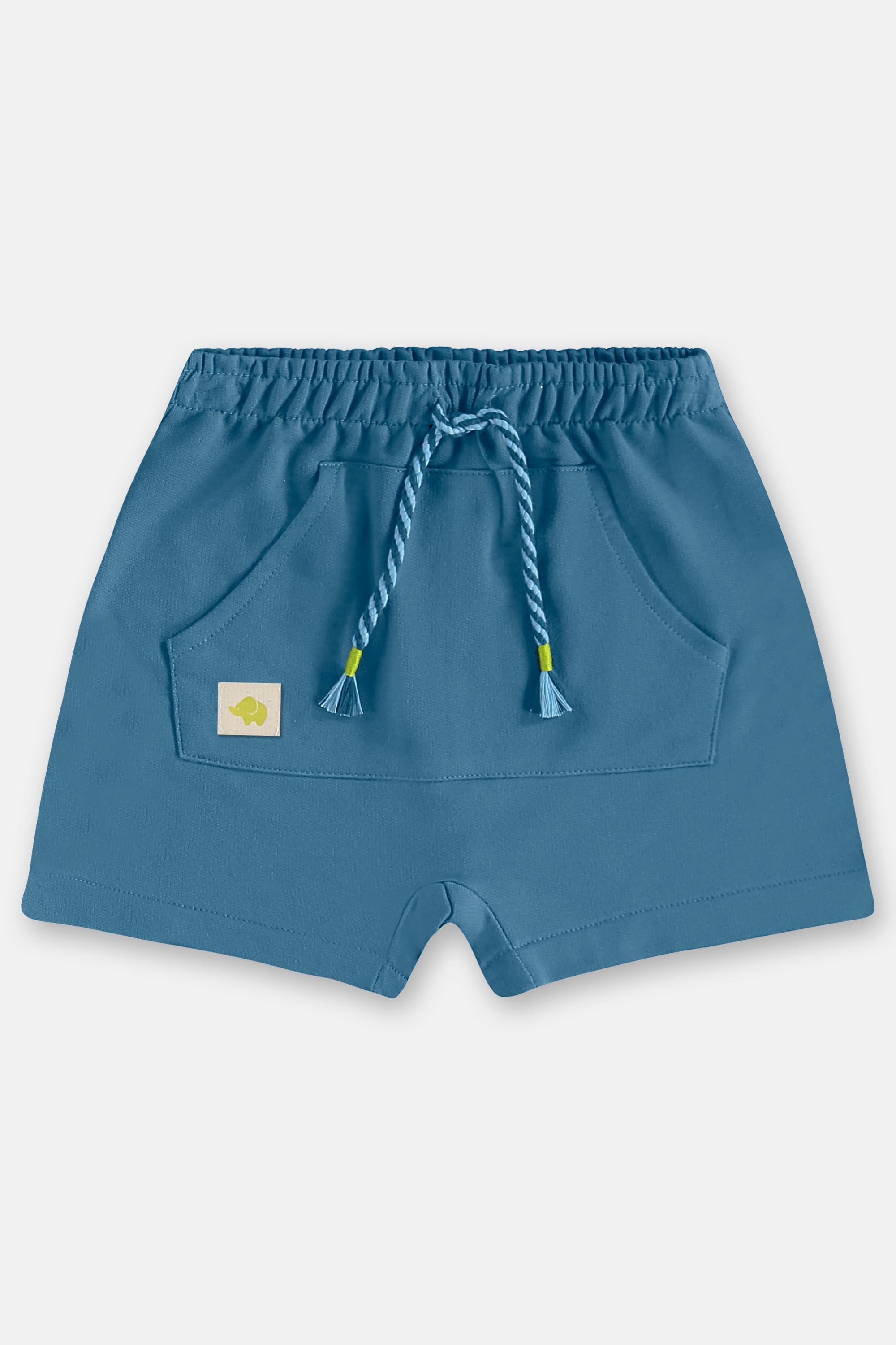 Conjunto Infantil Masculino com Camiseta e Short Solar (Off White) Três e Já - Imagem 28