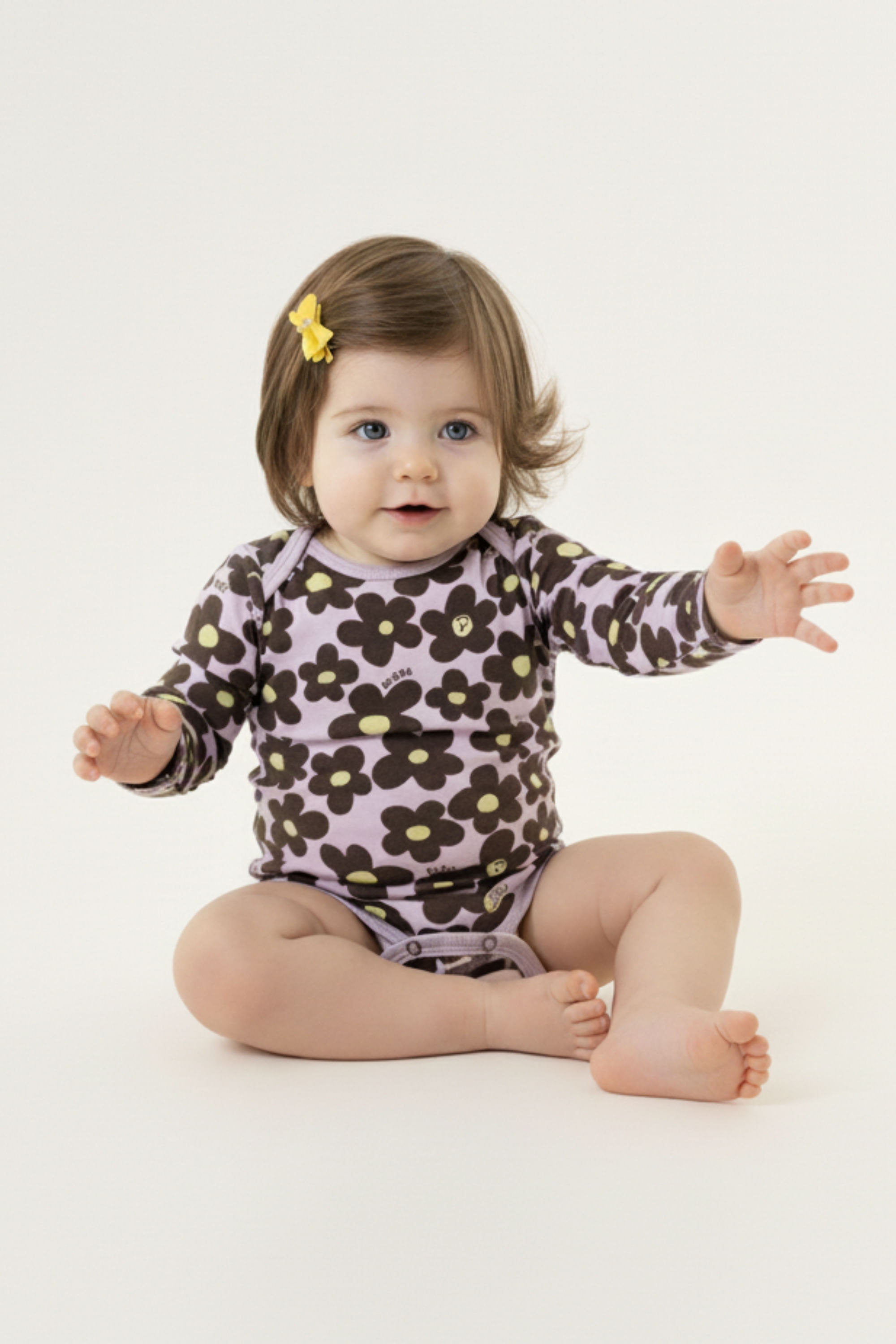 Body para Bebê Menina em Cotton (Roxo) Guloseima - Imagem 13