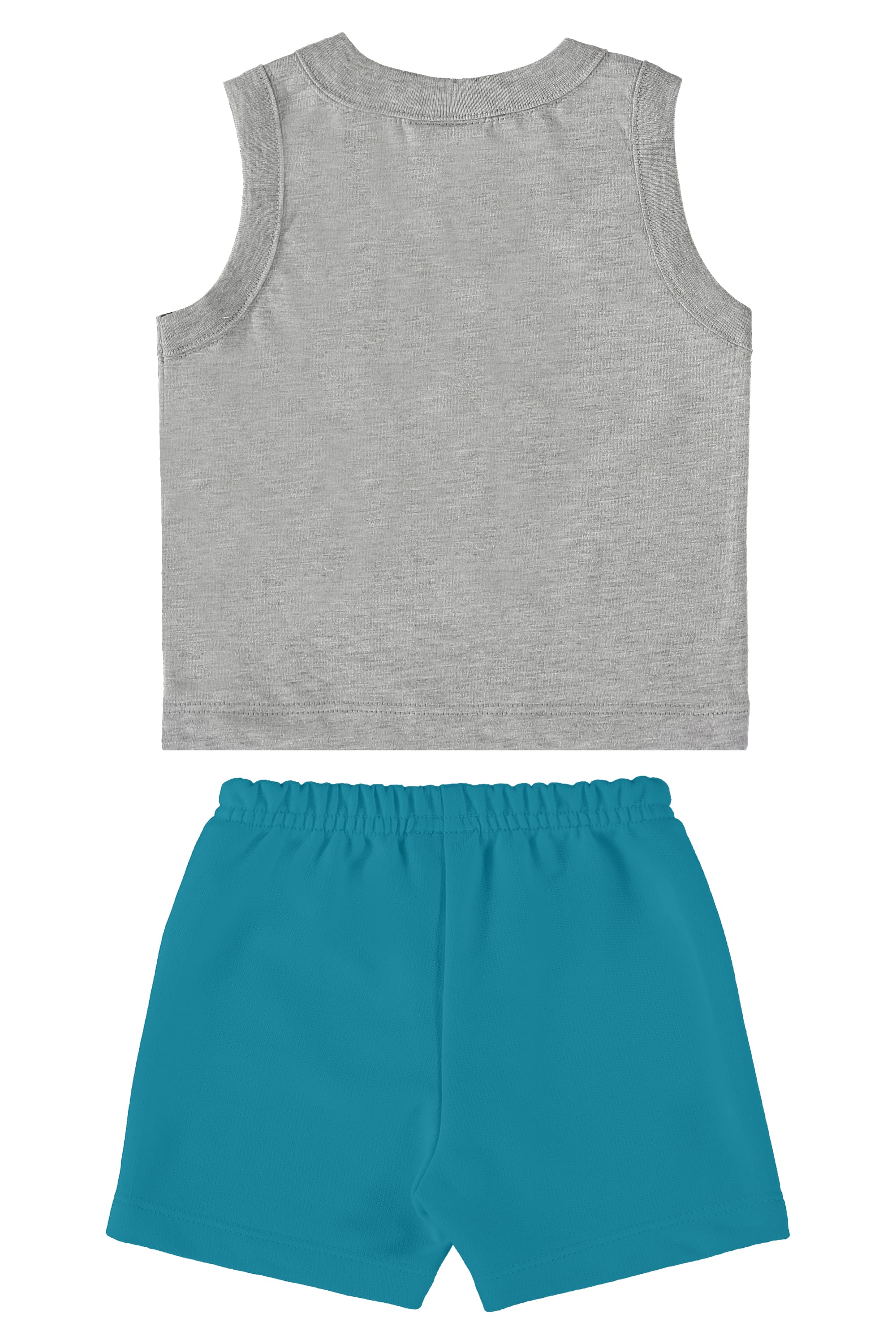 Conjunto Regata e Bermuda Infantil (Cinza) Guloseima - Imagem 33