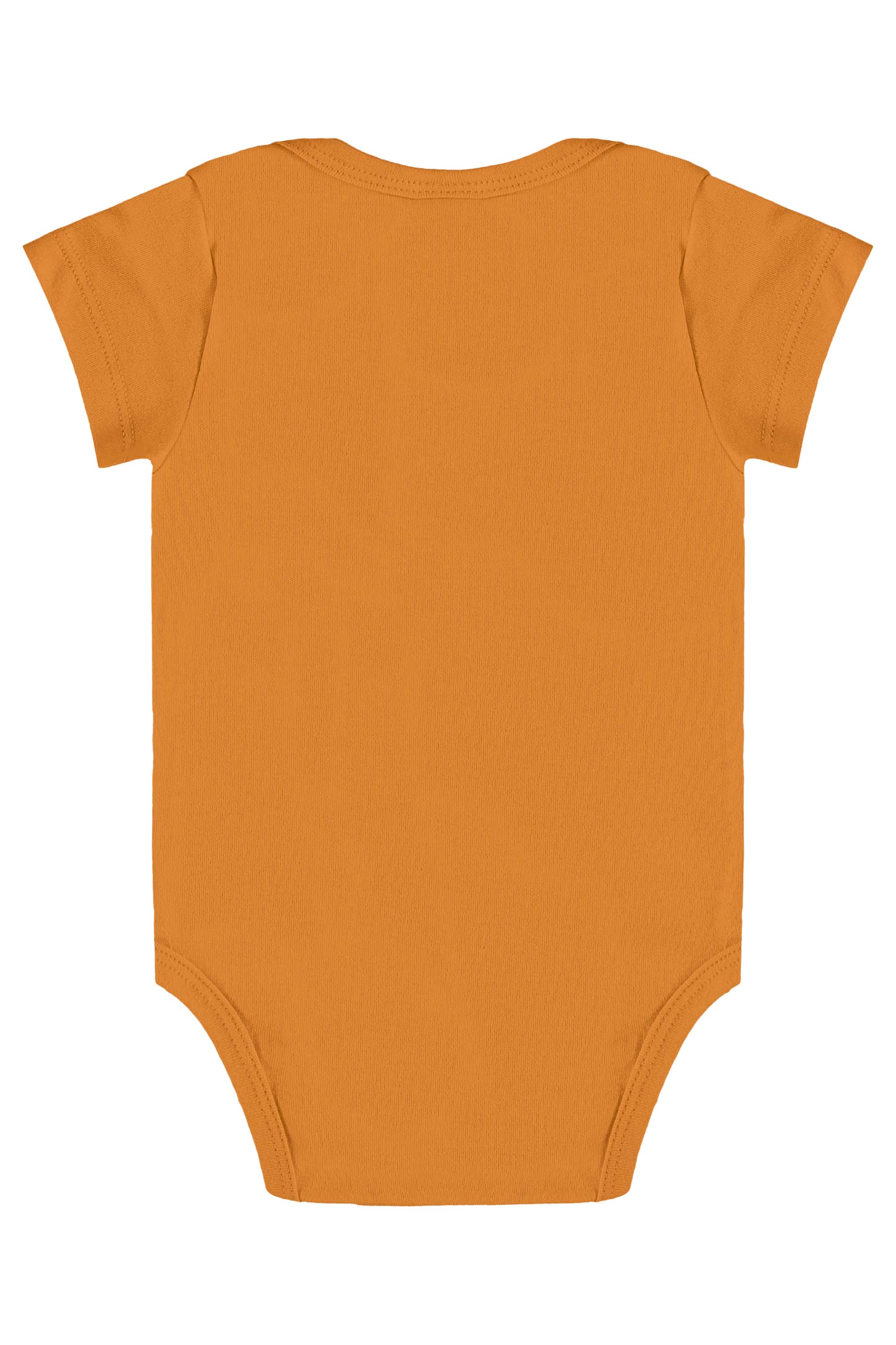 Body Manga Curta Básico Unissex para Bebê (Laranja) Guloseima - Imagem 15