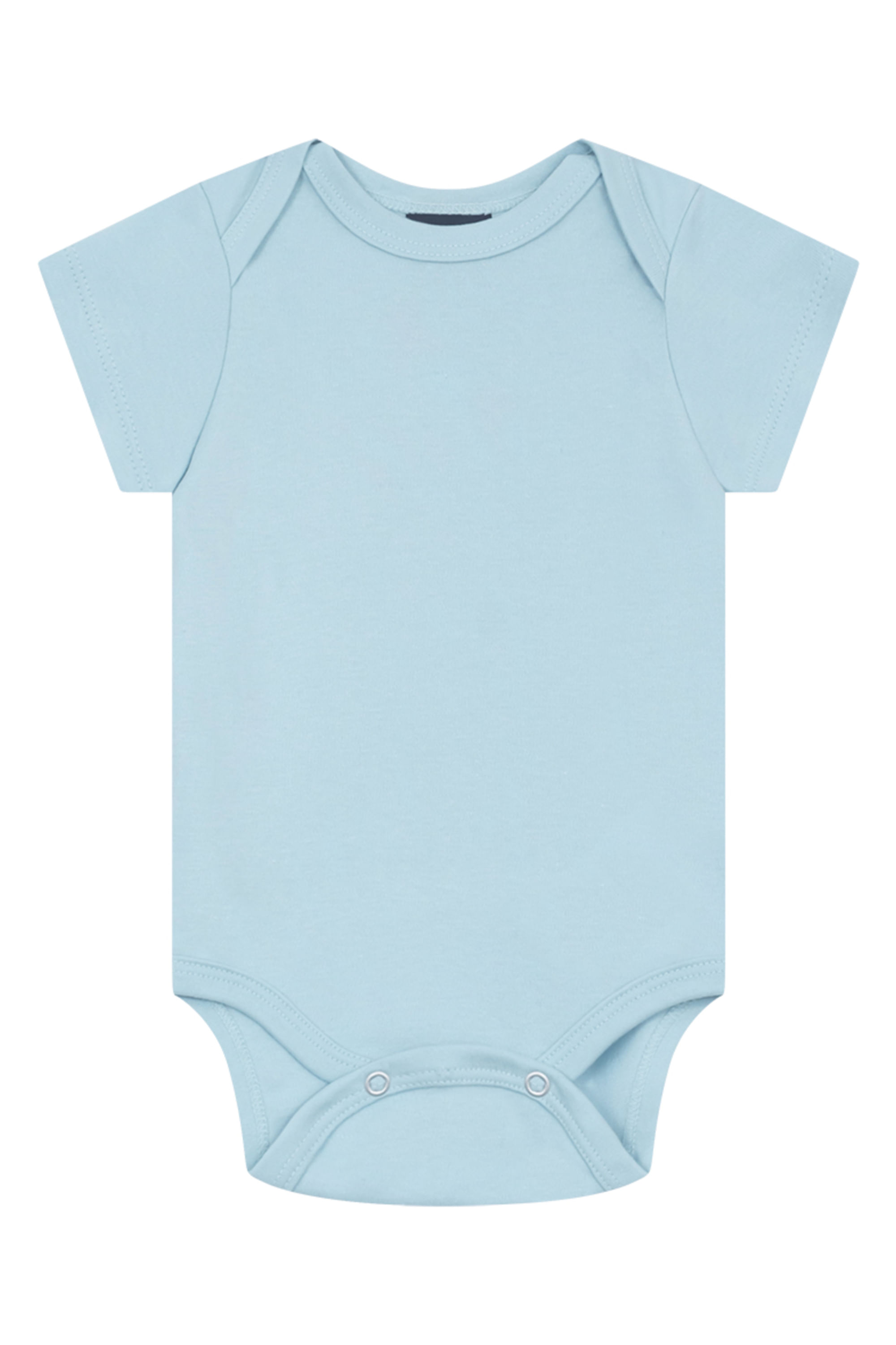 Body Unissex Manga Curta em Suedine (Azul) Guloseima - Imagem 8