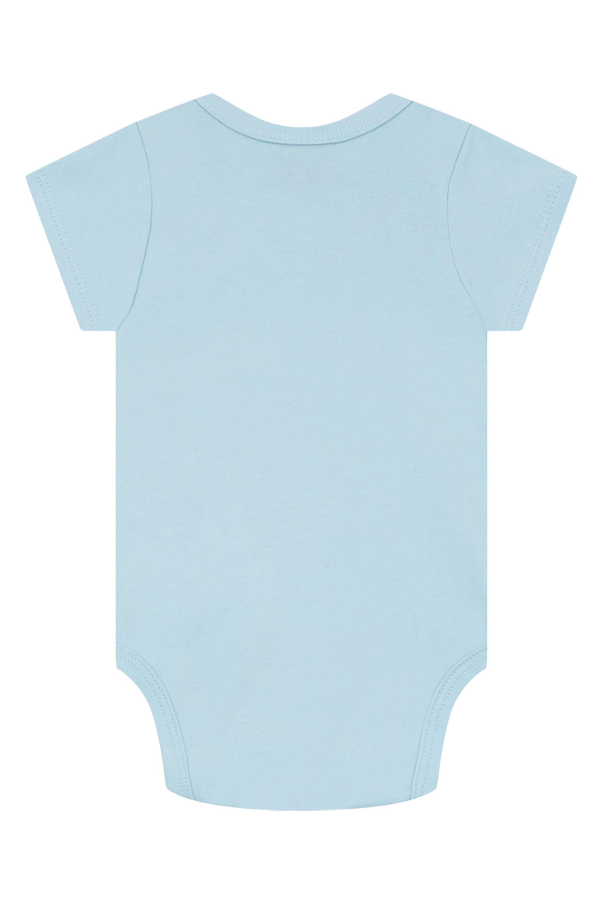 Body Unissex Manga Curta em Suedine (Azul) Guloseima - Imagem 9