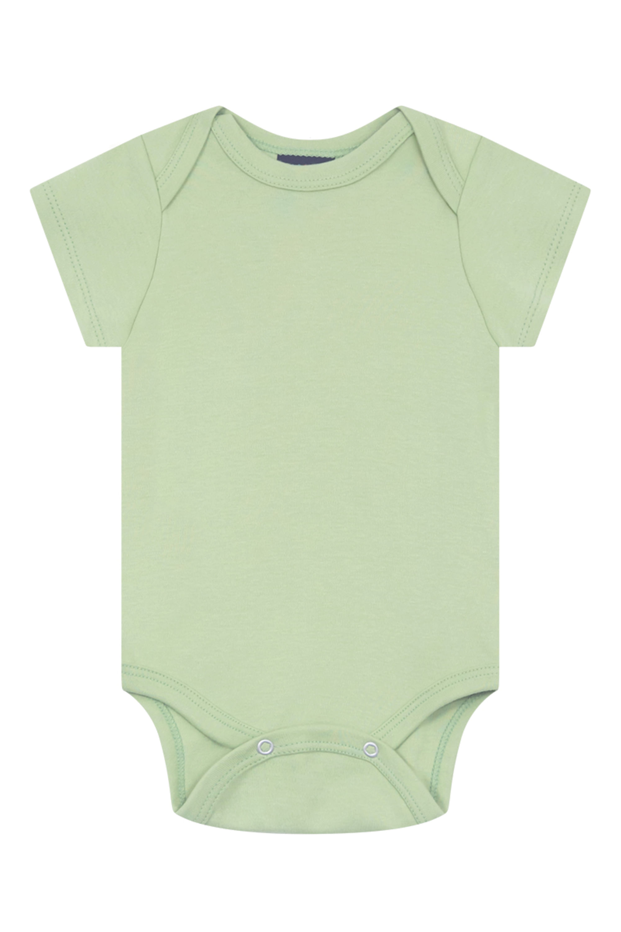 Body Unissex Manga Curta em Suedine (Verde) Guloseima - Imagem 8