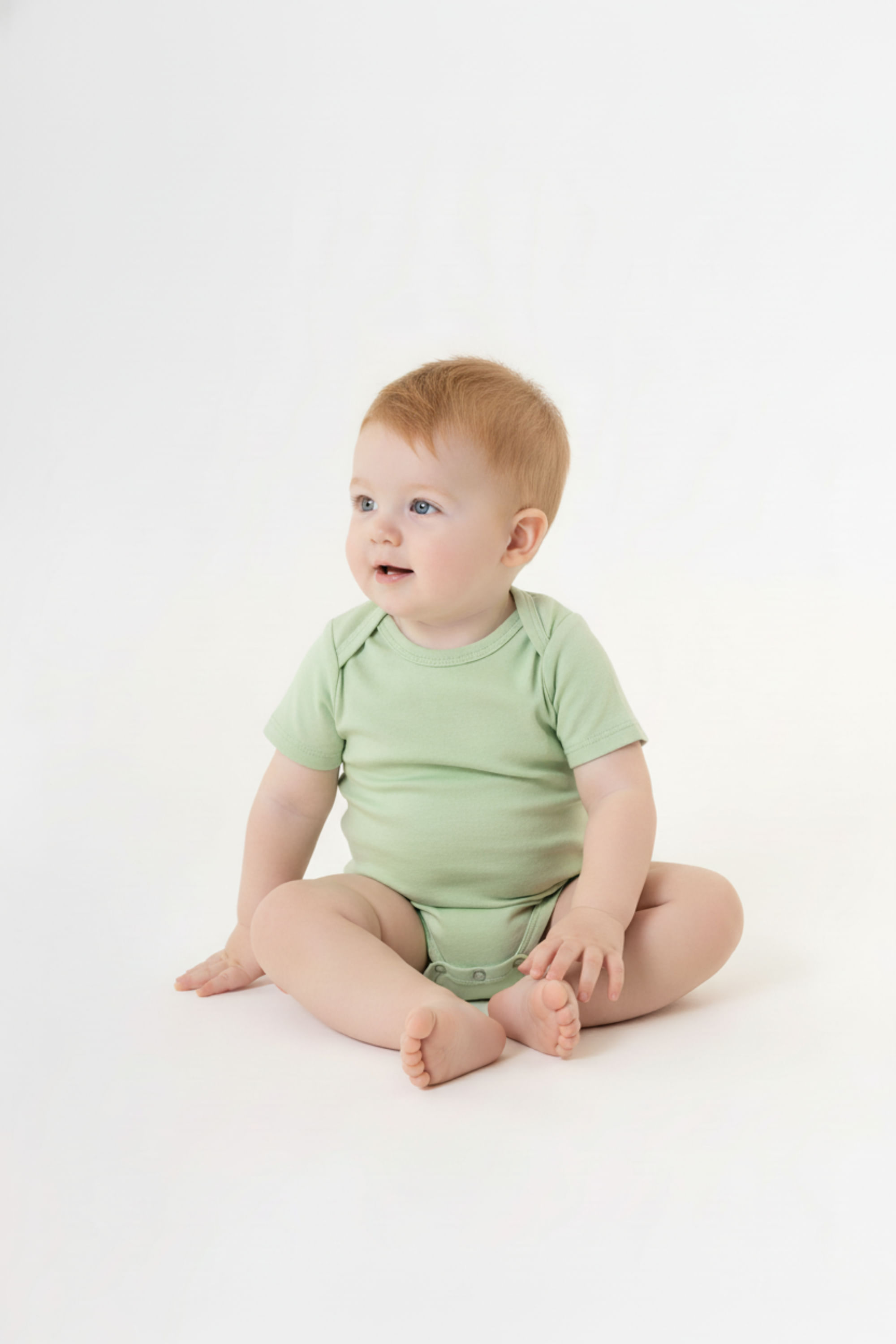 Body Unissex Manga Curta em Suedine (Verde) Guloseima - Imagem 10