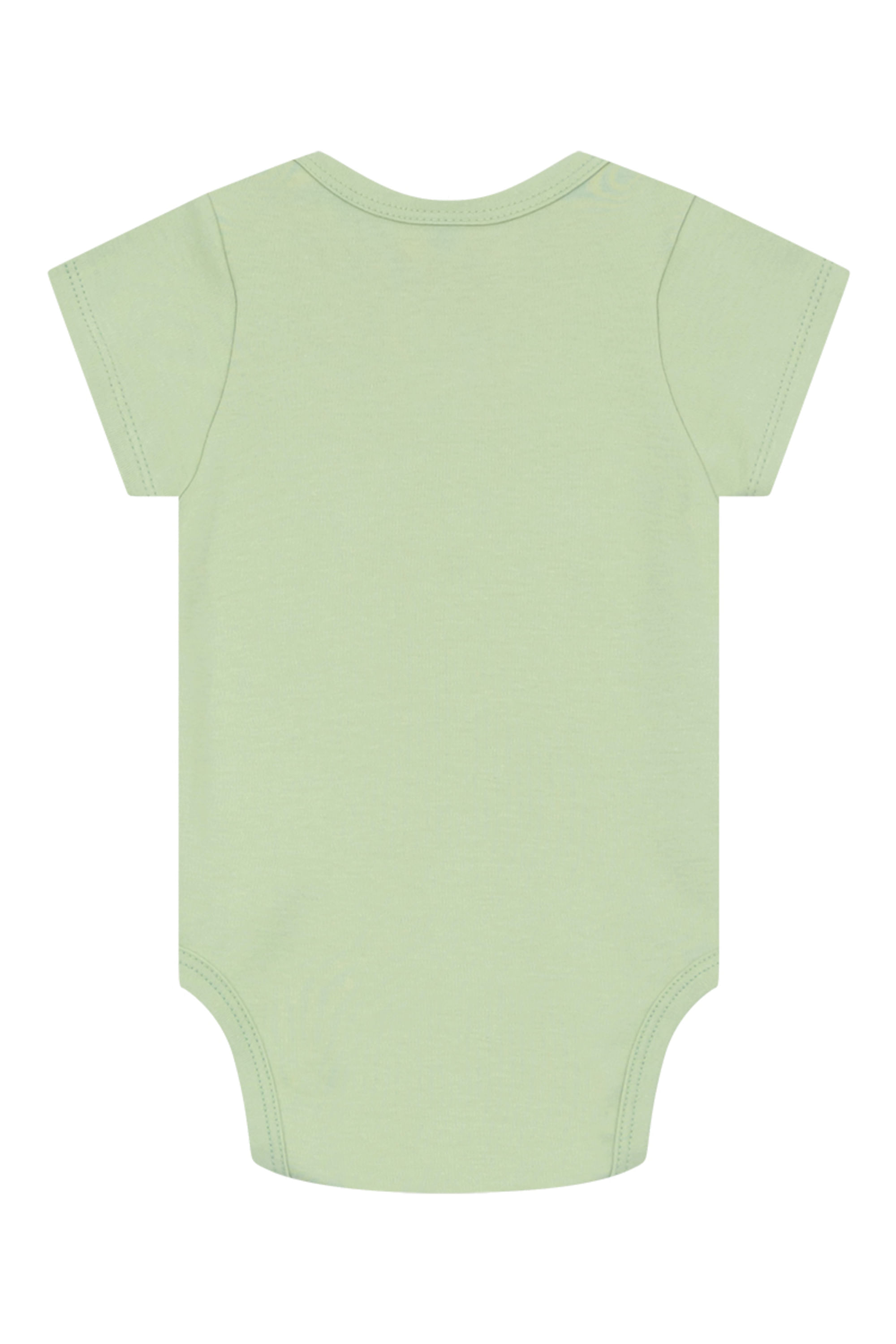 Body Unissex Manga Curta em Suedine (Verde) Guloseima - Imagem 18
