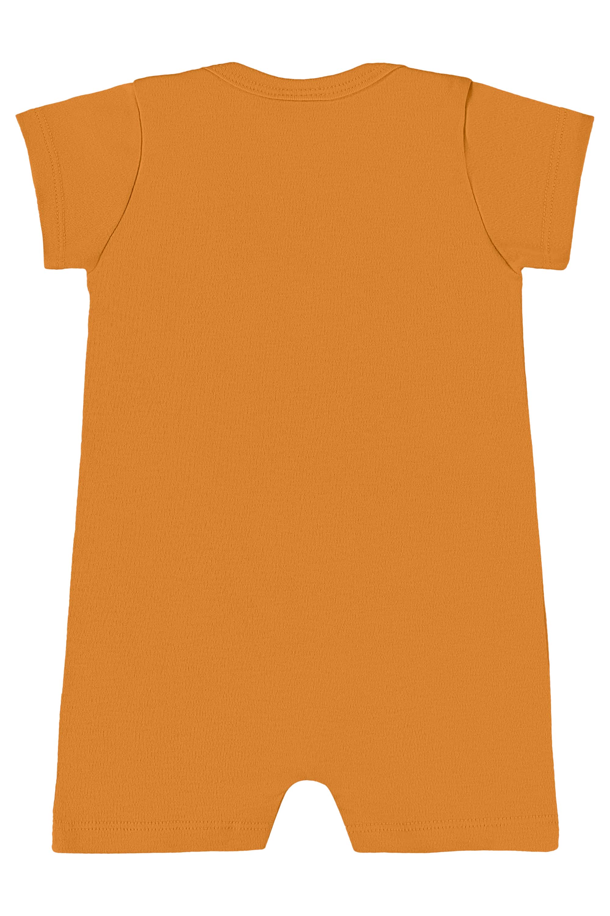 Macaquinho em Suedine Unissex para Bebê (Laranja) Guloseima - Imagem 9