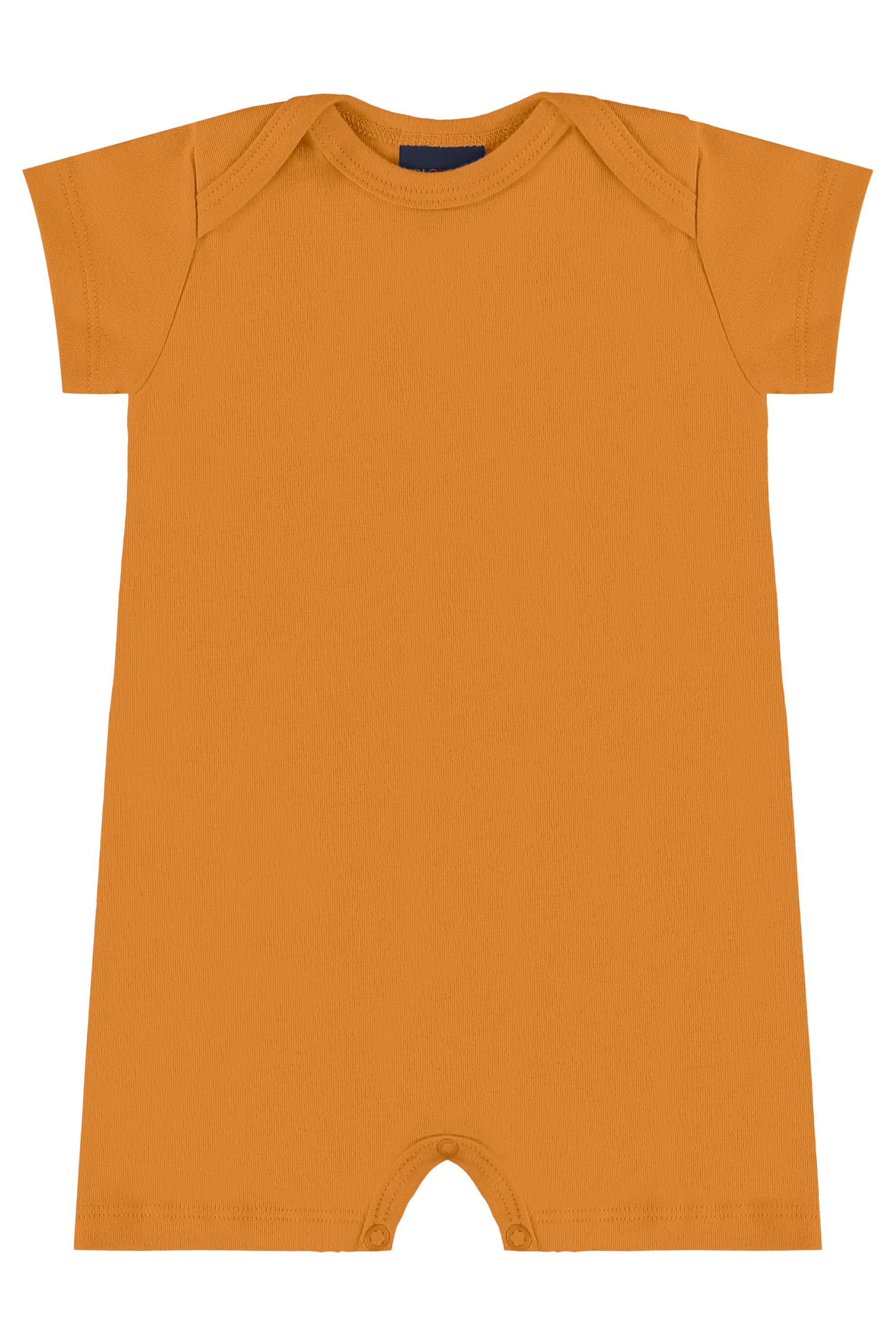 Macaquinho em Suedine Unissex para Bebê (Laranja) Guloseima - Imagem 11