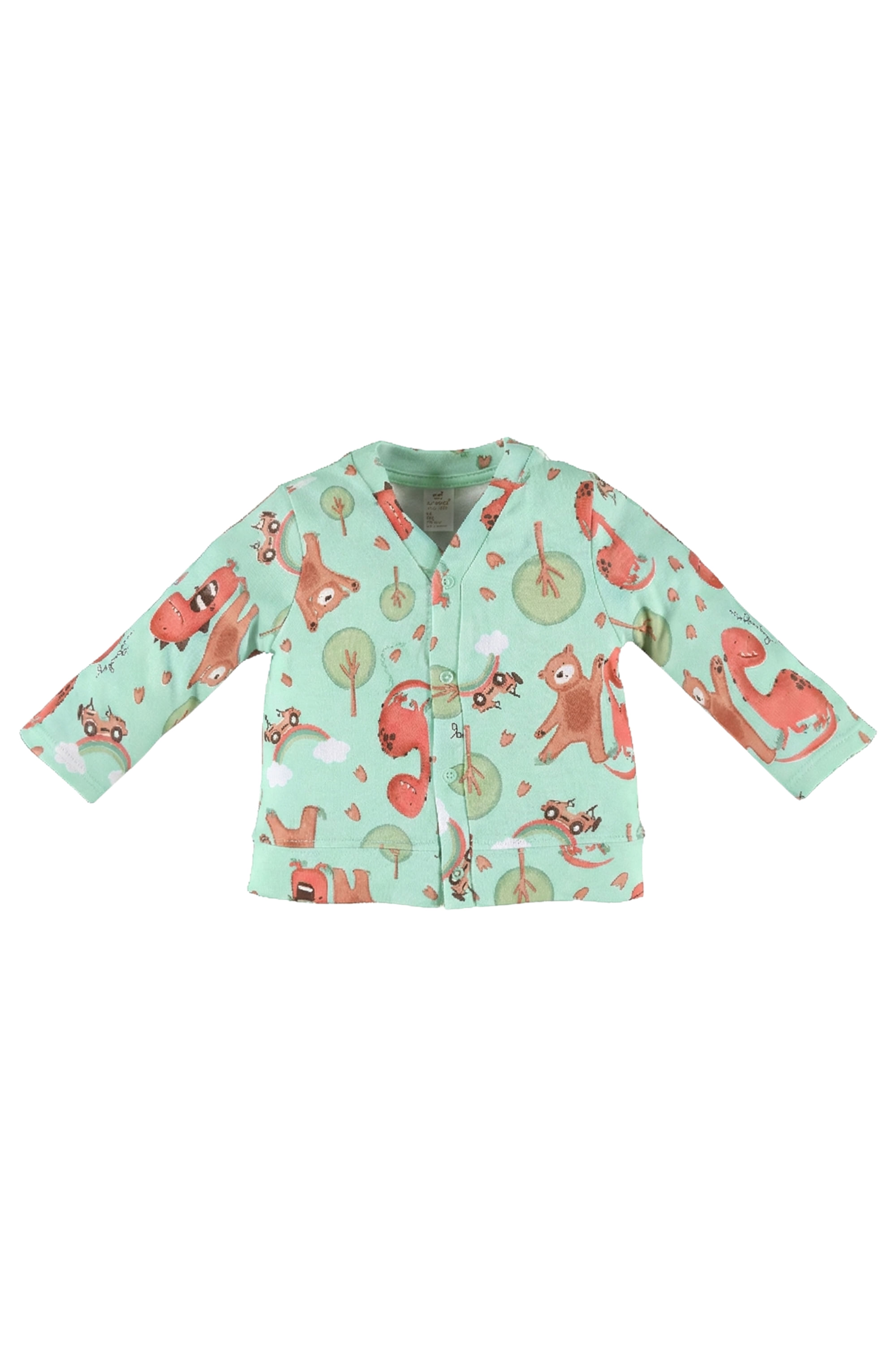 Cardigan para Bebês em Suedine (Verde) Up Baby - Imagem 11